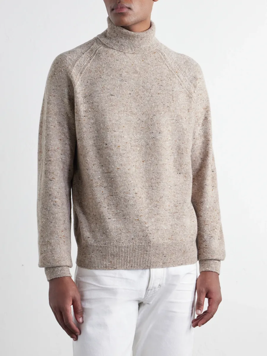 Zegna Wool-Blend Rollneck Sweater - Men | Thumbnail 3