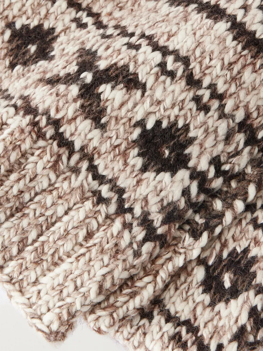 RRL Fair Isle Wool-Blend Jacquard Scarf - Men | Thumbnail 4 RRL Fair Isle Wool-Blend Jacquard Scarf - Men | Thumbnail 4