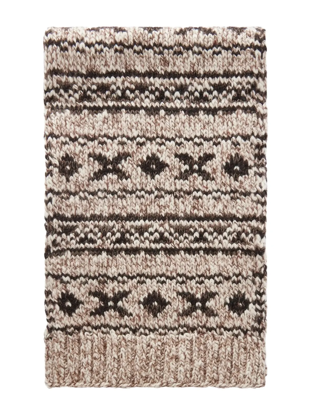 RRL Fair Isle Wool-Blend Jacquard Scarf - Men