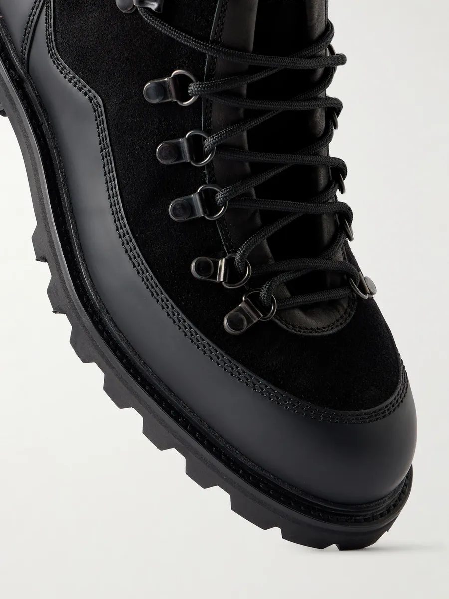 MORJAS Leather-Trimmed Suede Hiking Boots - Men | Thumbnail 5