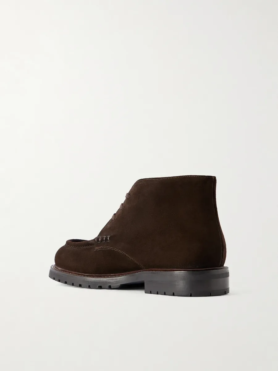 MORJAS Moc Toe Chukka Suede Desert Boots - Men | Thumbnail 4