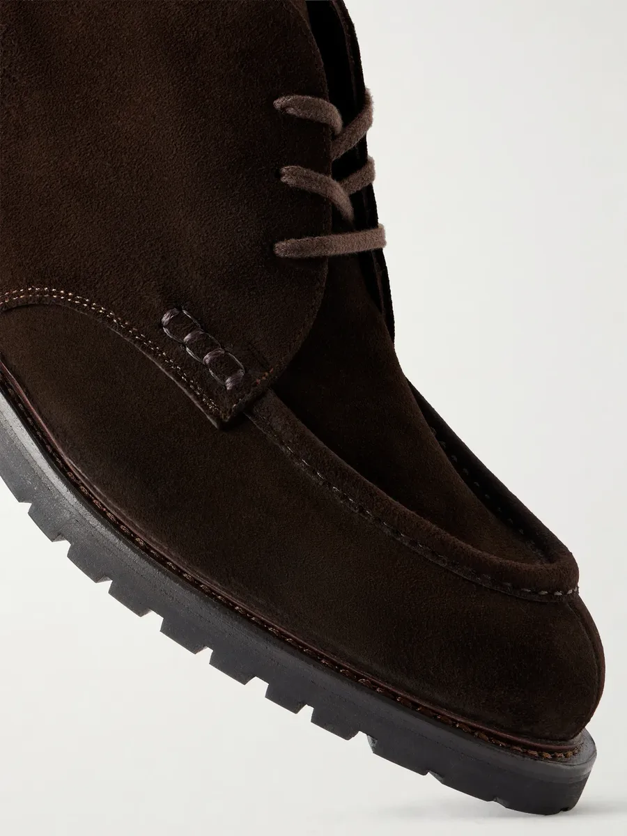 MORJAS Moc Toe Chukka Suede Desert Boots - Men | Thumbnail 5