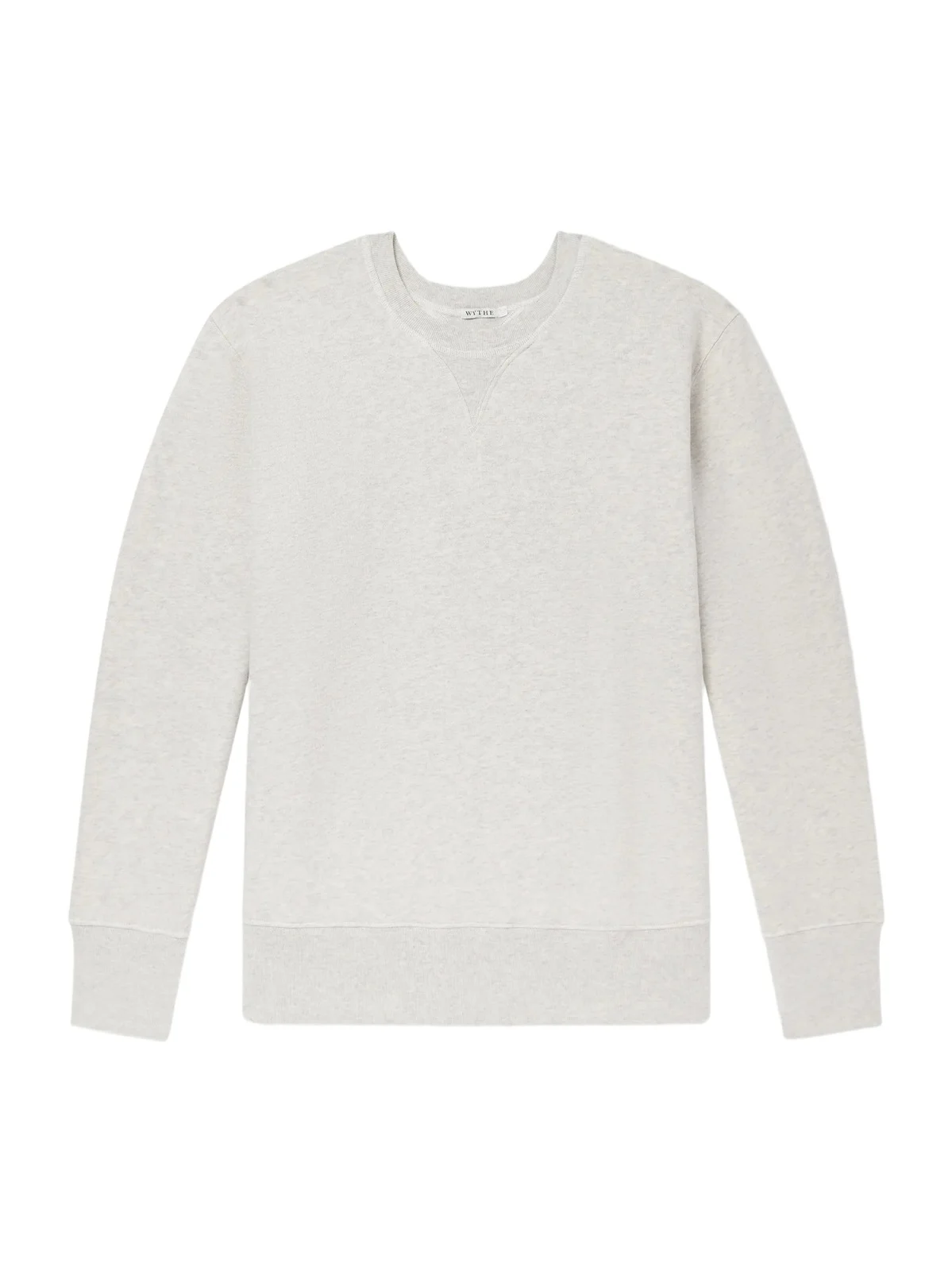 WYTHE Organic Cotton-Fleece Sweatshirt - Men