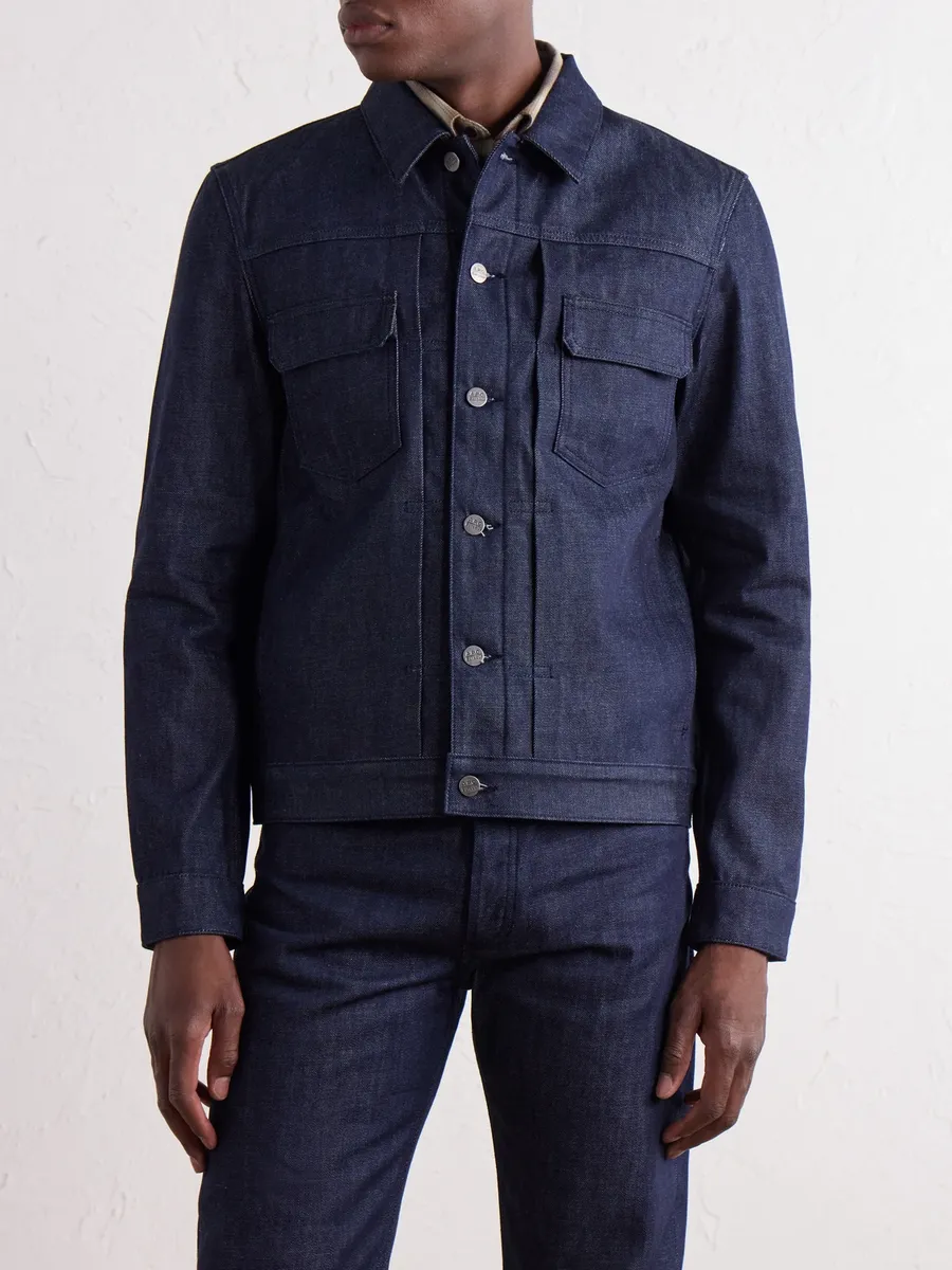 Barbour A.P.C. Denim Jacket - Men | Thumbnail 3 Barbour A.P.C. Denim Jacket - Men | Thumbnail 3