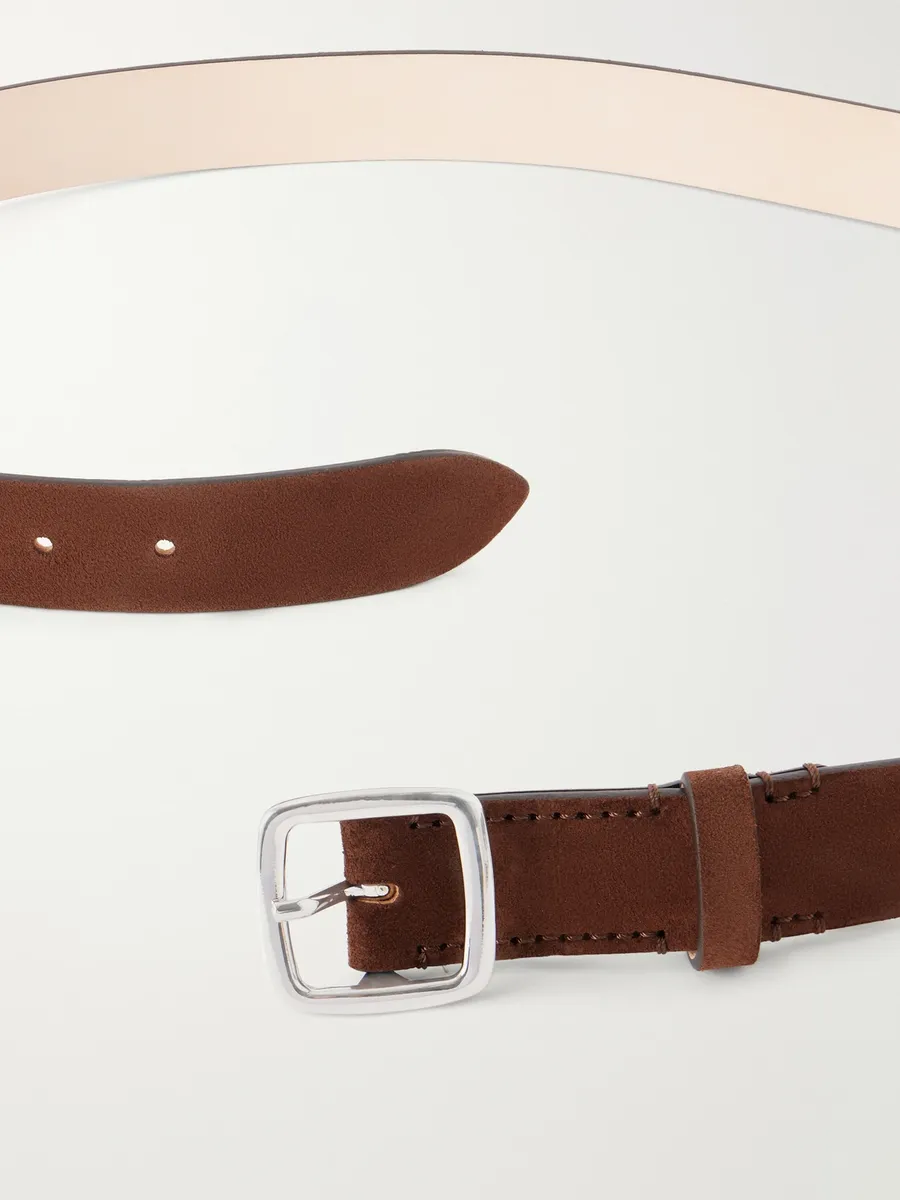 Déhanche 2.5cm Baptiste Suede Belt - Men | Thumbnail 2 Déhanche 2.5cm Baptiste Suede Belt - Men | Thumbnail 2