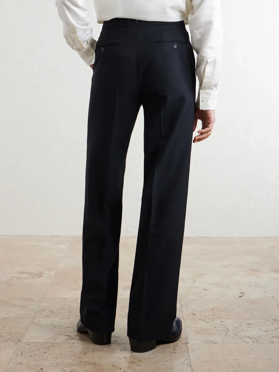 Tom Ford Straight-Leg Wool Trousers - Men | Thumbnail 4 Tom Ford Straight-Leg Wool Trousers - Men | Thumbnail 4