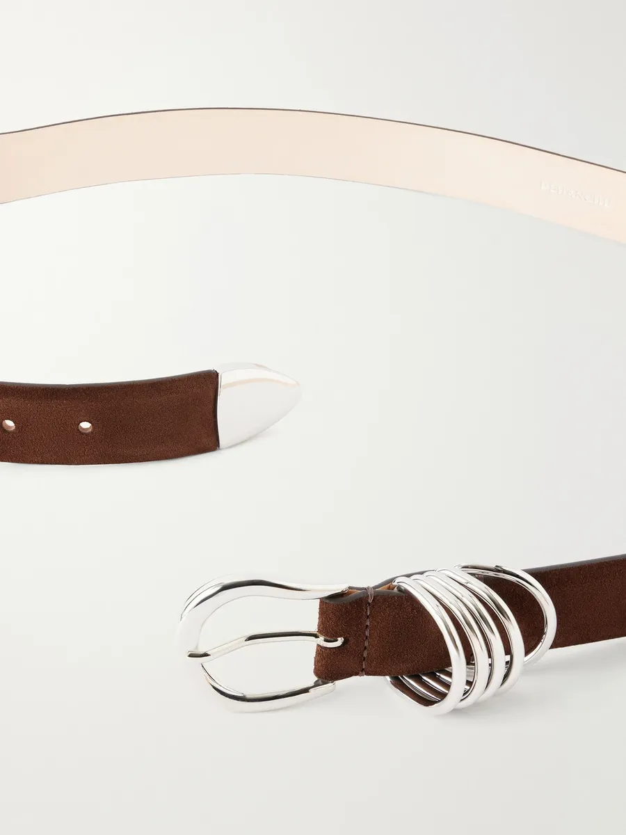 Déhanche 3cm Hollyhock Suede Belt - Men | Thumbnail 2 Déhanche 3cm Hollyhock Suede Belt - Men | Thumbnail 2