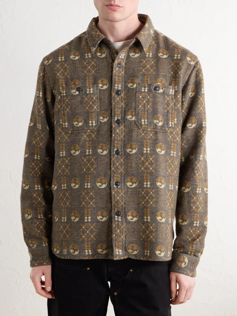 RRL Cotton-Jacquard Shirt - Men | Thumbnail 3
