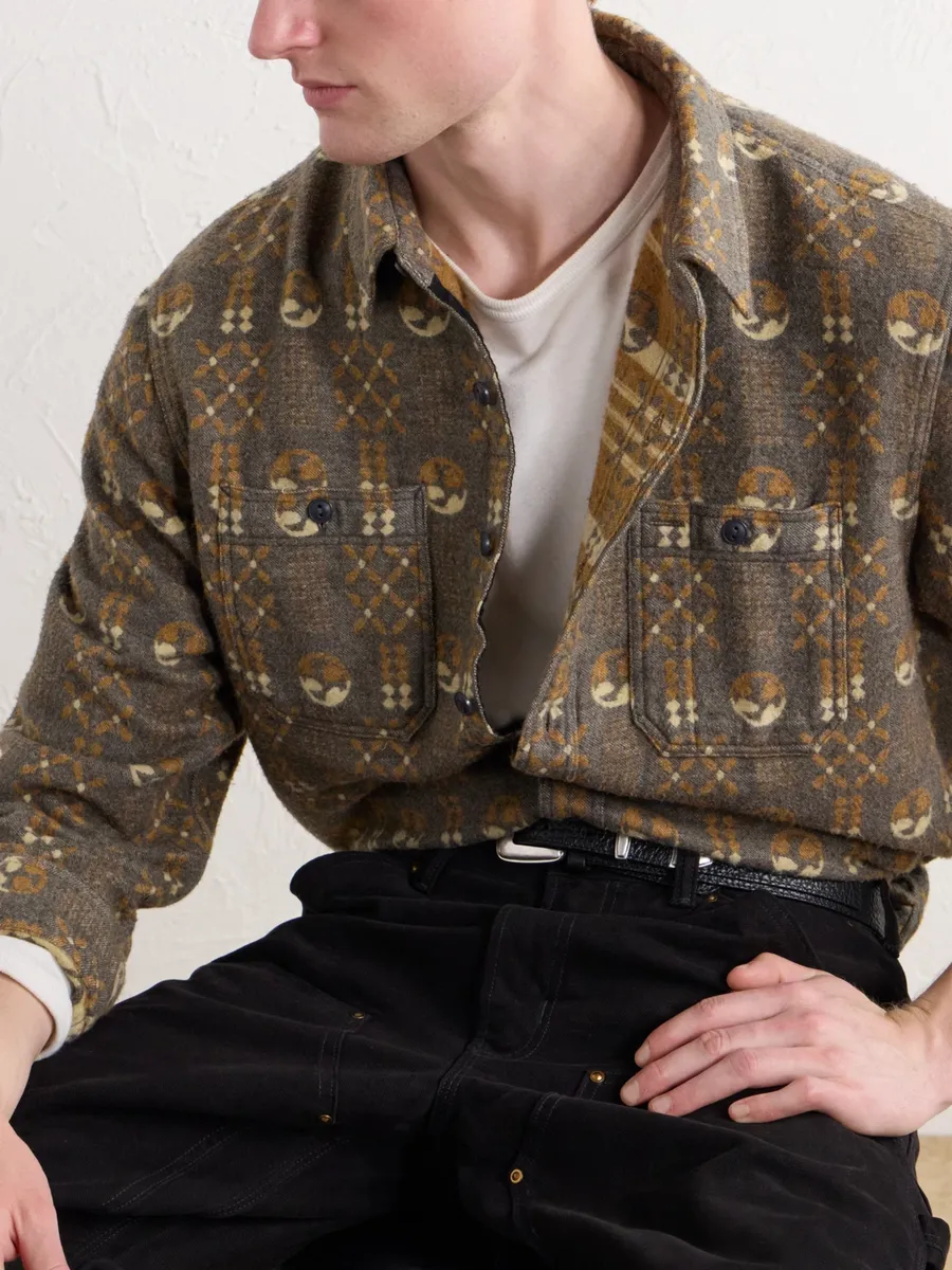 RRL Cotton-Jacquard Shirt - Men | Thumbnail 5