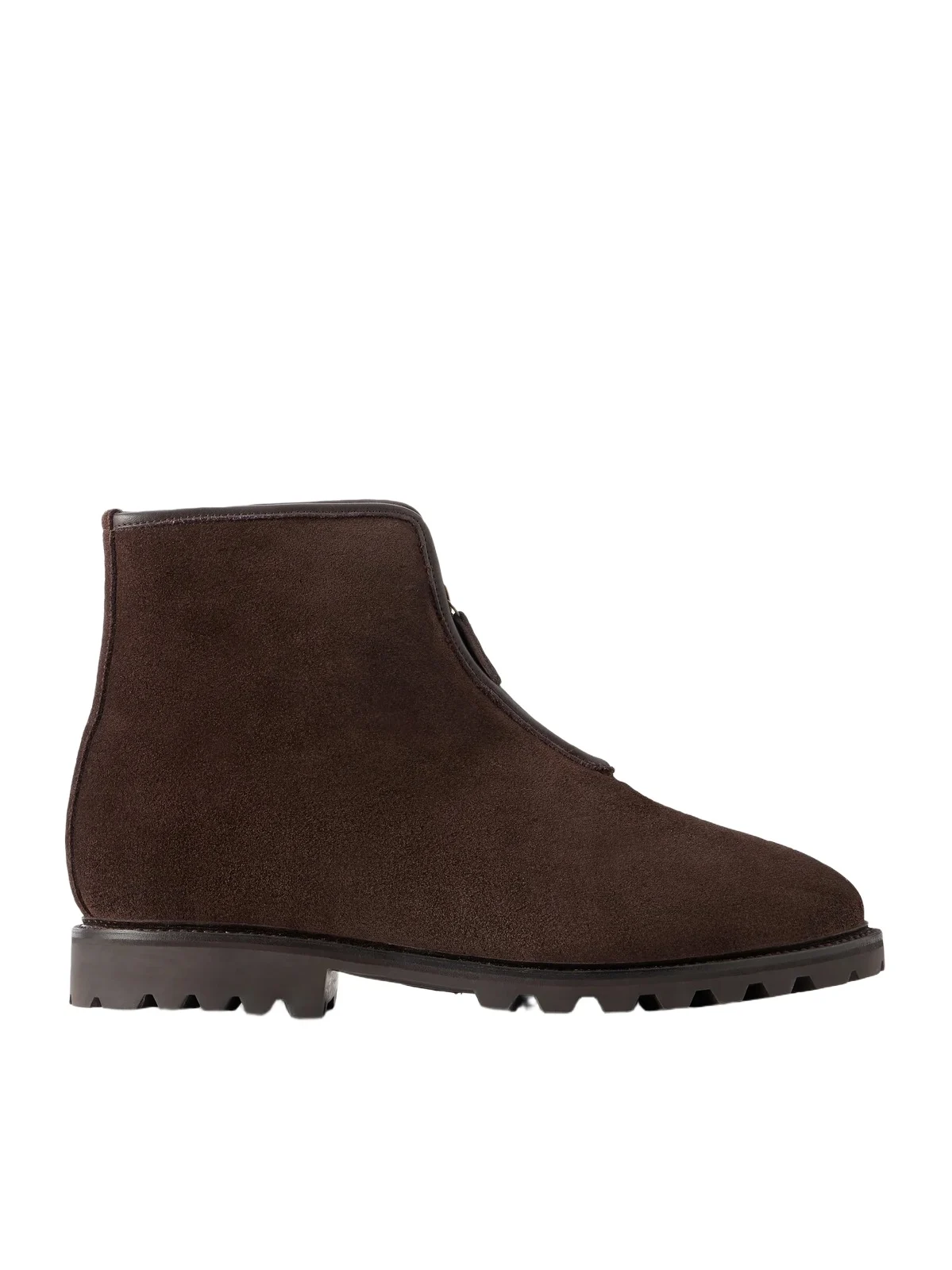 MORJAS Alpine Shearling-Lined Suede Chelsea Boots - Men