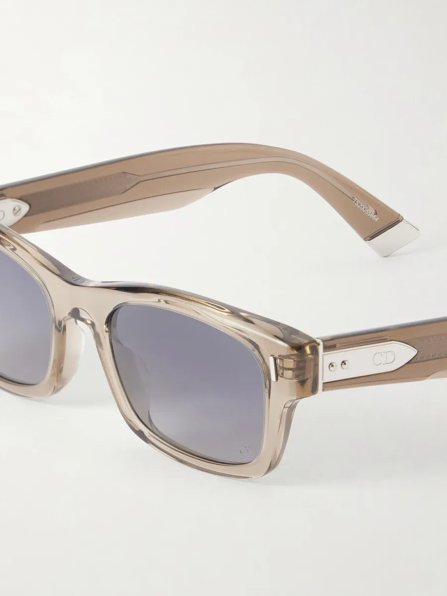 DIOR Eyewear DiorTailoring S3I Square-Frame Acetate Sunglasses - Men | Thumbnail 2