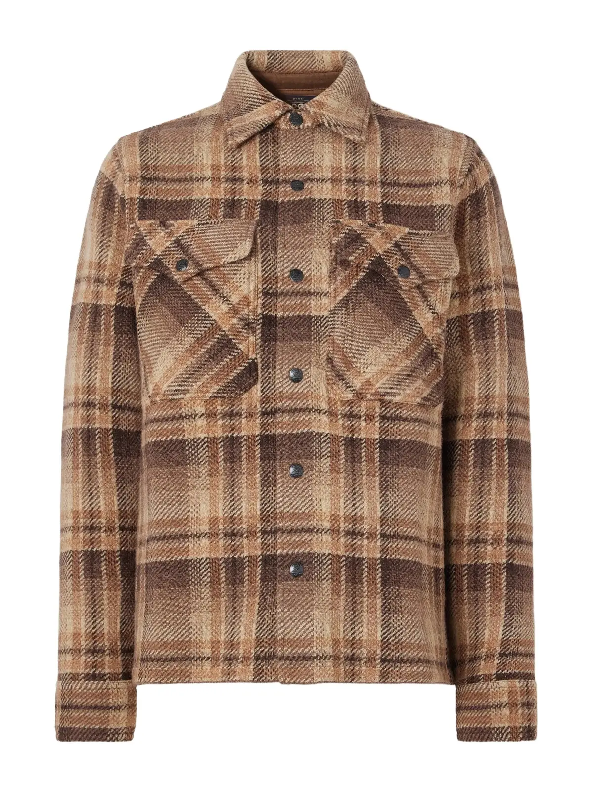 RRL Checked Jacquard-Knit Wool Jacket - Men