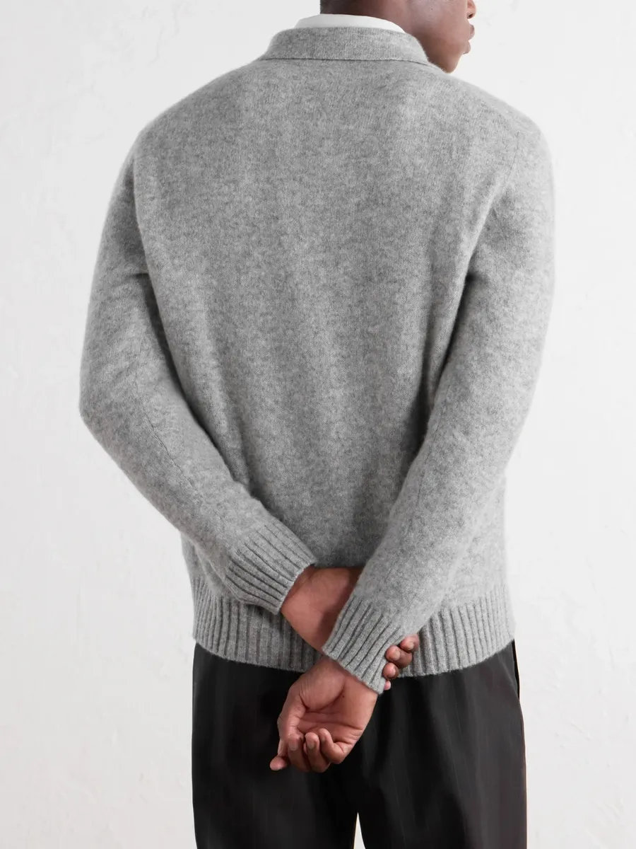 PIACENZA 1733 Cashmere-Blend Cardigan - Men | Thumbnail 4 PIACENZA 1733 Cashmere-Blend Cardigan - Men | Thumbnail 4