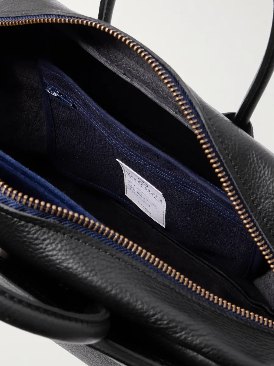 Bleu de Chauffe Business Zeppo Full-Grain Leather Briefcase - Men | Thumbnail 5 Bleu de Chauffe Business Zeppo Full-Grain Leather Briefcase - Men | Thumbnail 5