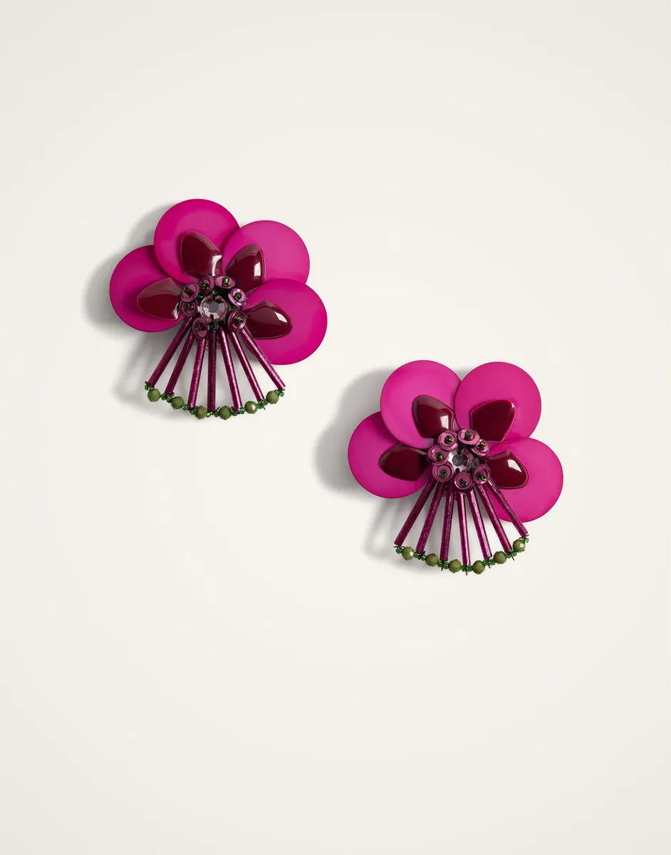La Double J Petal Earrings | Thumbnail 4 La Double J Petal Earrings | Thumbnail 4