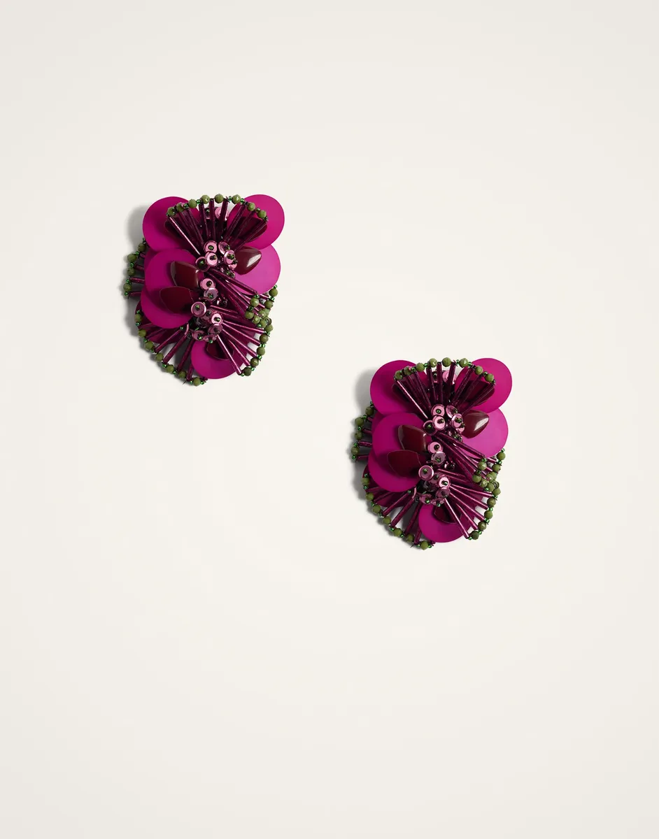La Double J Petal Long Earrings | Thumbnail 4 La Double J Petal Long Earrings | Thumbnail 4