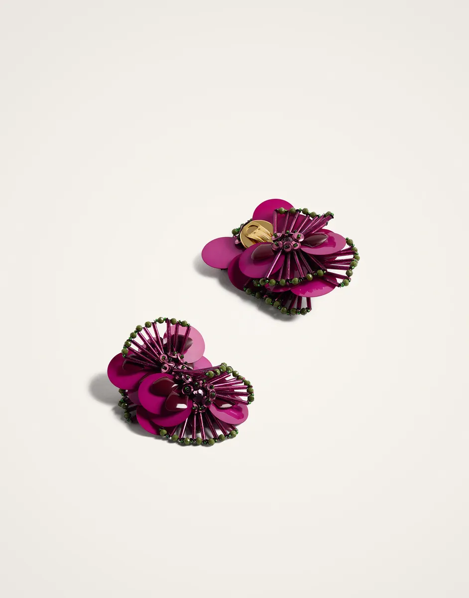 La Double J Petal Long Earrings | Thumbnail 5 La Double J Petal Long Earrings | Thumbnail 5