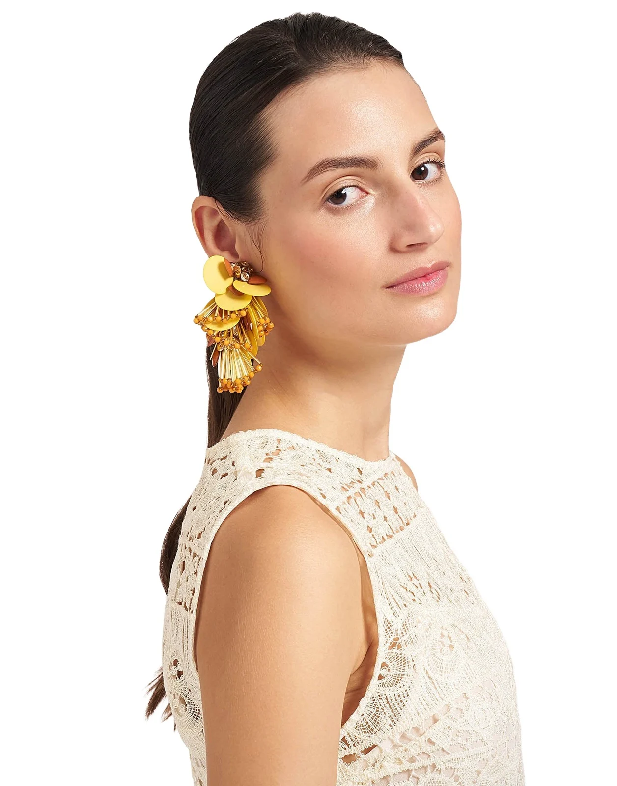 Petal Long Earrings Petal Long Earrings