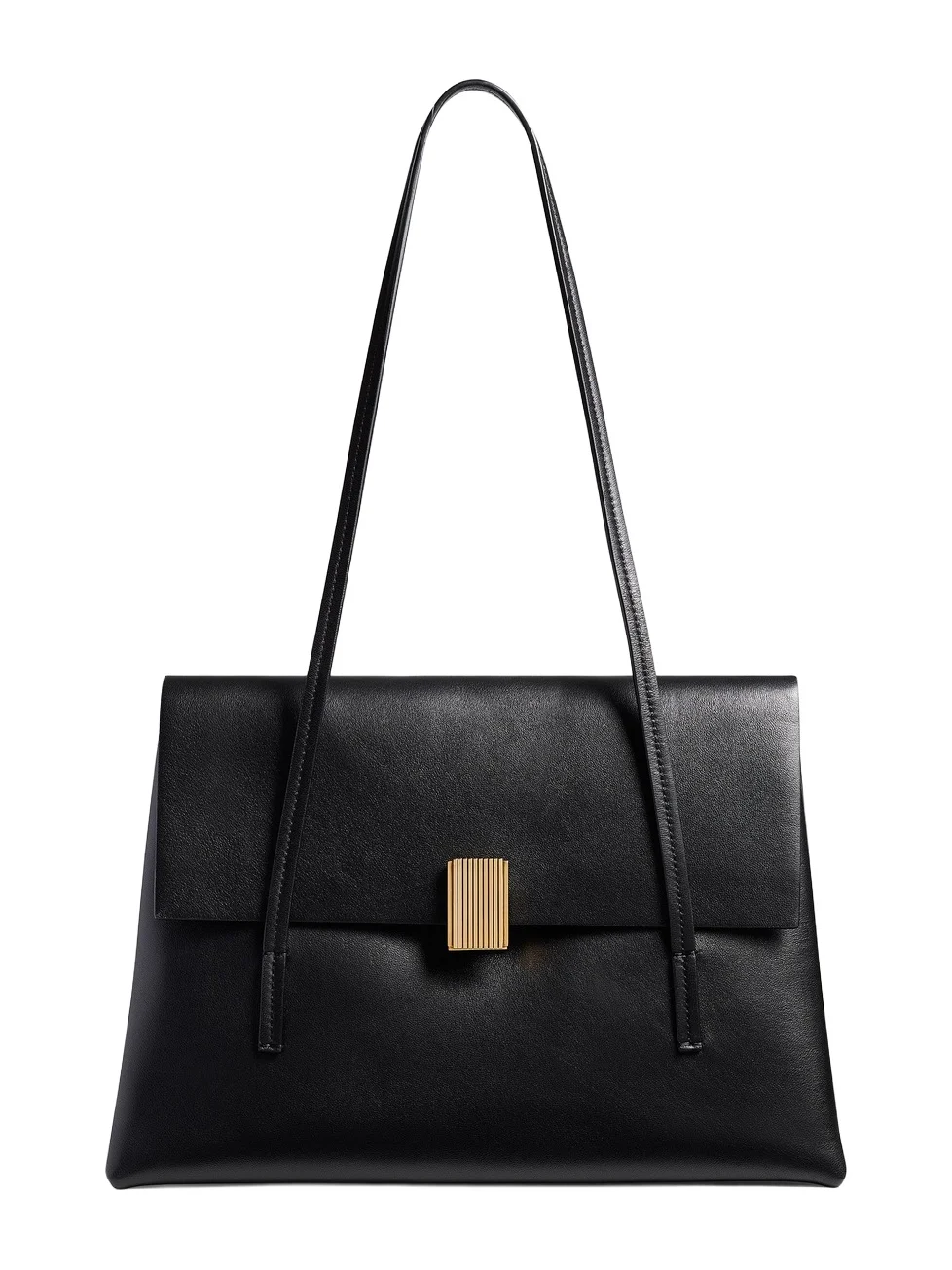 Khaite Soft Blake Shoulder Bag In Black