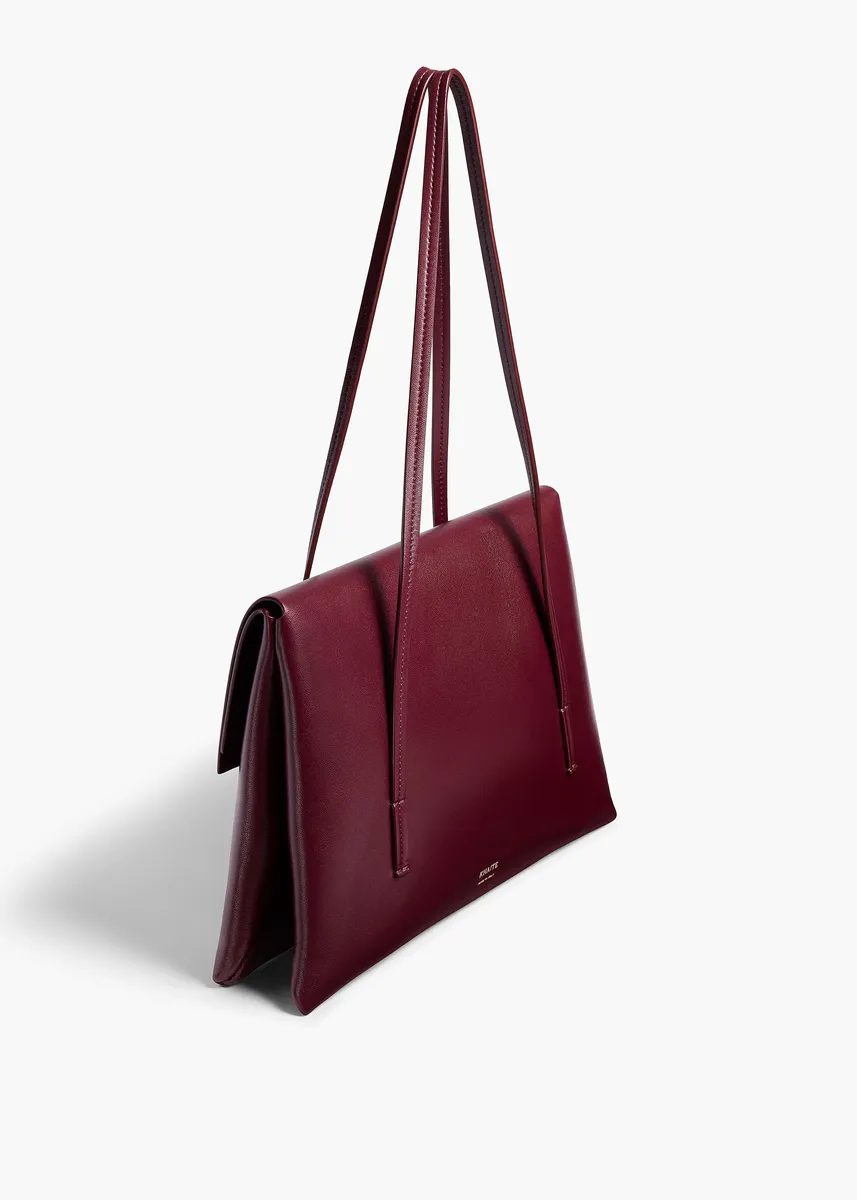 Khaite Soft Blake Shoulder Bag In Bordeaux | Thumbnail 2 Khaite Soft Blake Shoulder Bag In Bordeaux | Thumbnail 2