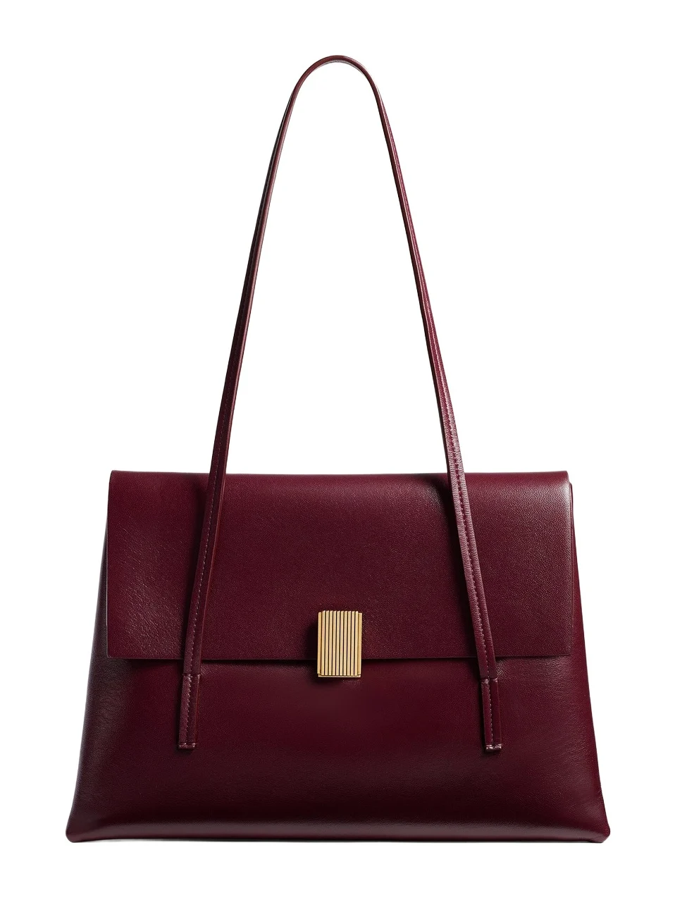 Khaite Soft Blake Shoulder Bag In Bordeaux
