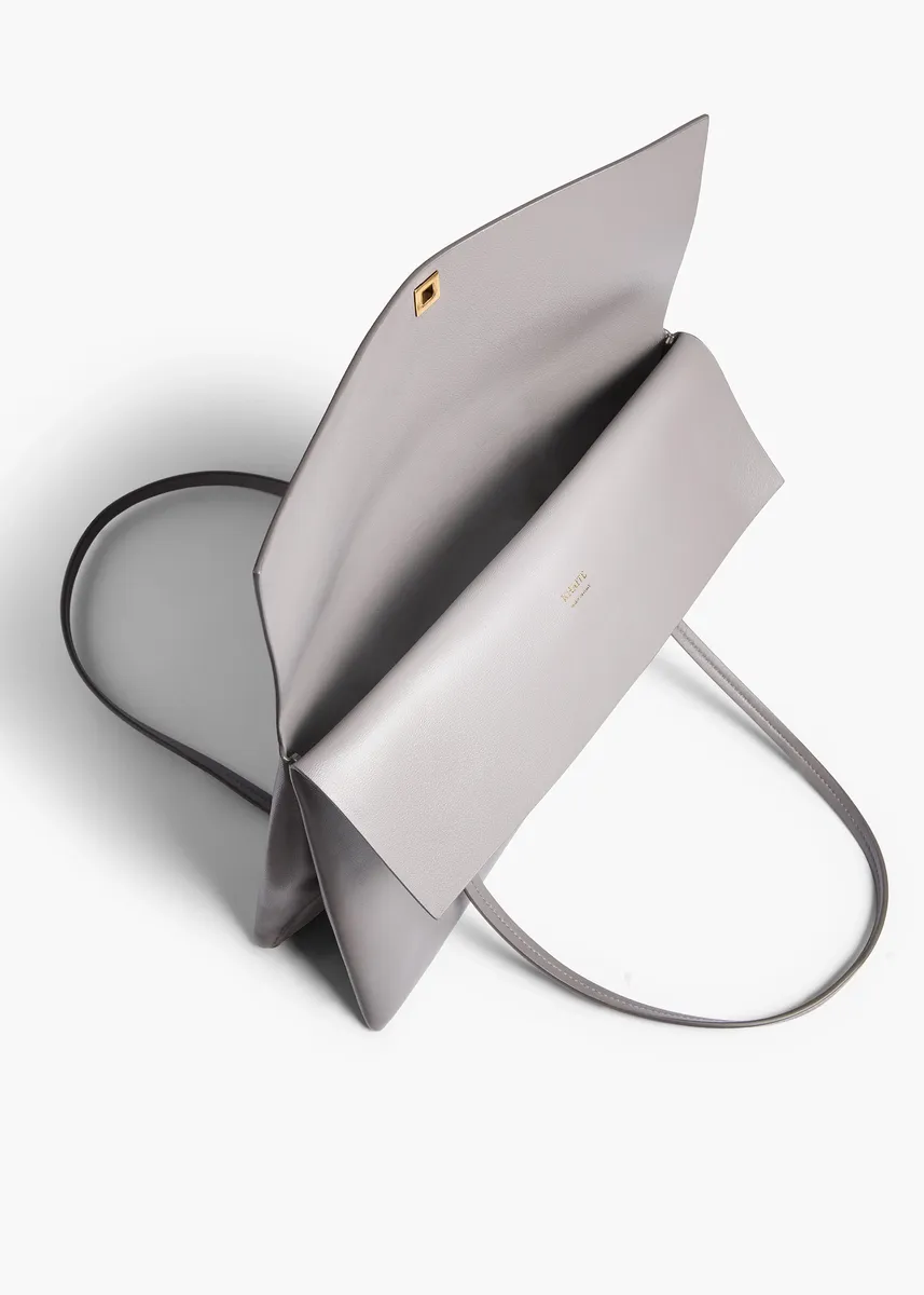 Khaite Soft Blake Shoulder Bag In Dark Haze | Thumbnail 3 Khaite Soft Blake Shoulder Bag In Dark Haze | Thumbnail 3