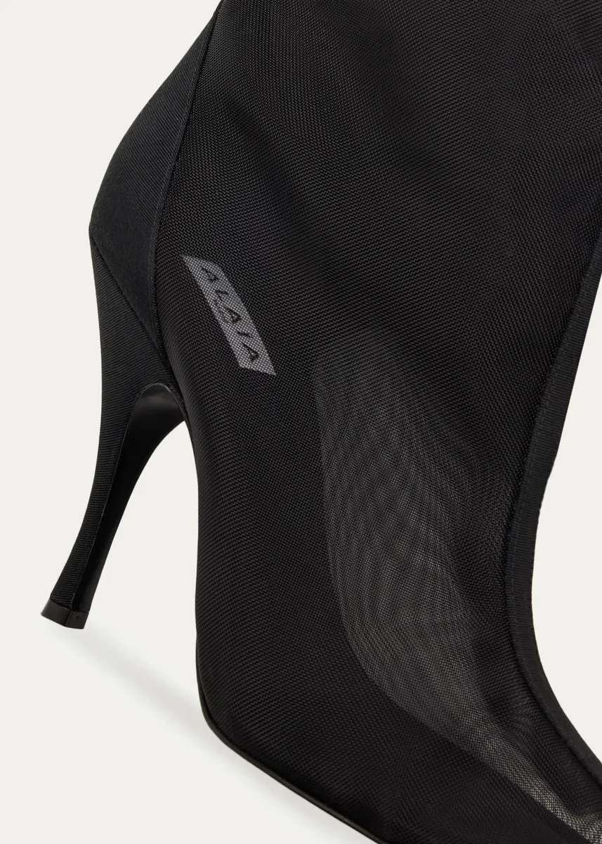 Alaïa 100mm Mesh Knee-High Boots | Thumbnail 3 Alaïa 100mm Mesh Knee-High Boots | Thumbnail 3
