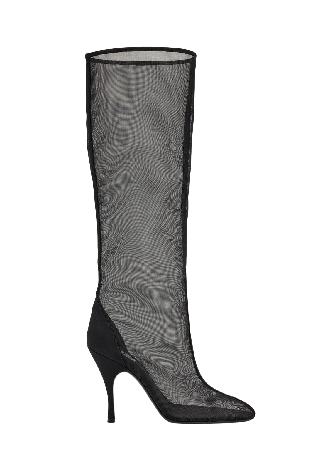 Alaïa 100mm Mesh Knee-High Boots