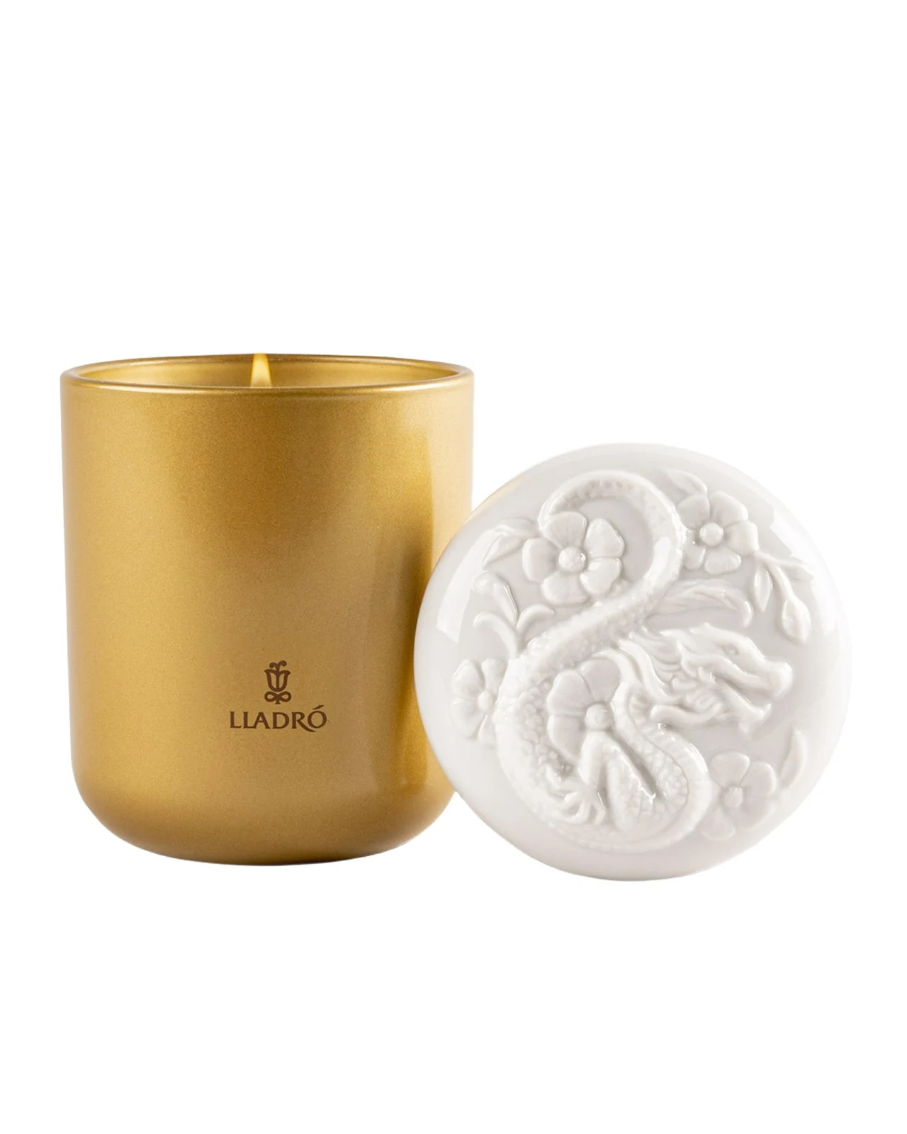 Lladro Dragon Candle - Redwood Fire