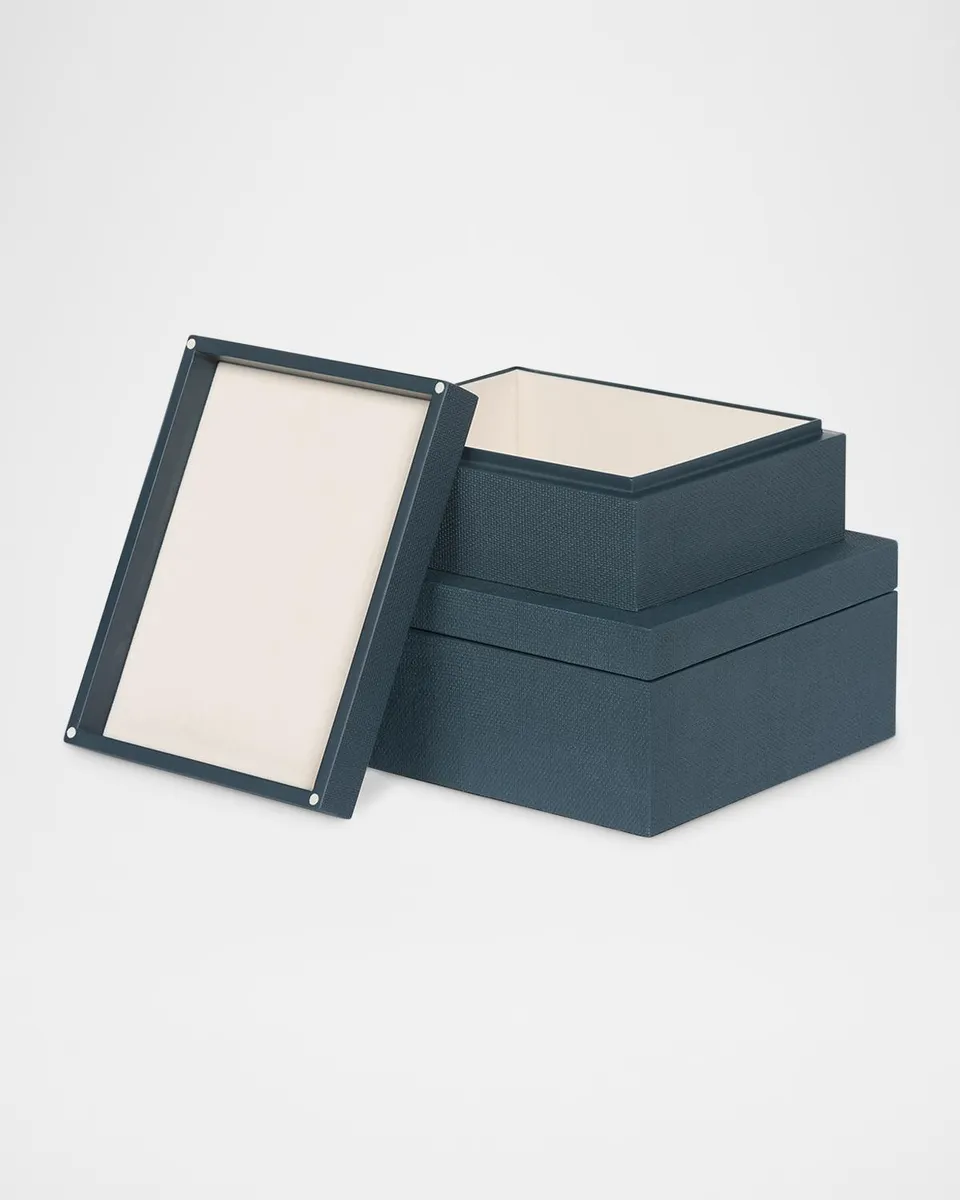 Park Hill Collection St. Tropez Decorative Boxes, Set of 2 | Thumbnail 2 Park Hill Collection St. Tropez Decorative Boxes, Set of 2 | Thumbnail 2
