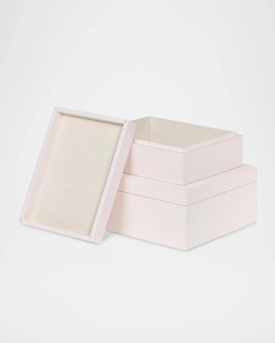 Park Hill Collection St. Tropez Decorative Boxes, Set of 2 | Thumbnail 2 Park Hill Collection St. Tropez Decorative Boxes, Set of 2 | Thumbnail 2