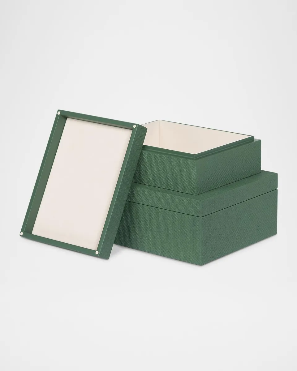 Park Hill Collection St. Tropez Decorative Boxes, Set of 2 | Thumbnail 2 Park Hill Collection St. Tropez Decorative Boxes, Set of 2 | Thumbnail 2