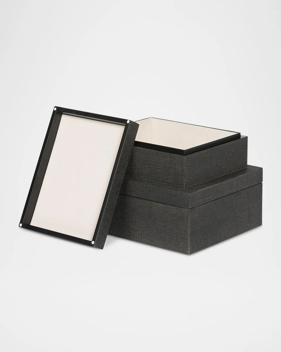 Park Hill Collection St. Tropez Decorative Boxes, Set of 2 | Thumbnail 2 Park Hill Collection St. Tropez Decorative Boxes, Set of 2 | Thumbnail 2