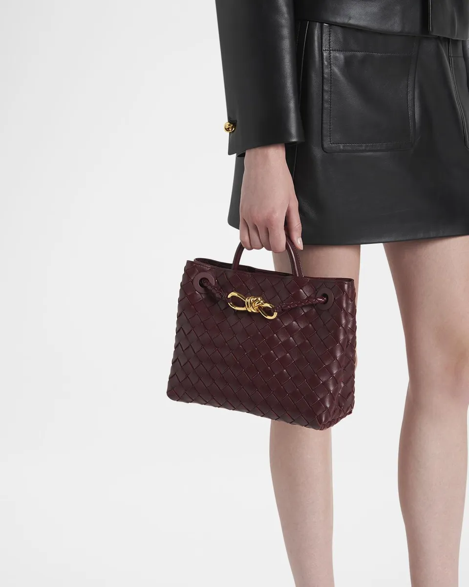 Bottega Veneta Andiamo Small Leather Top-Handle Bag | Thumbnail 2 Bottega Veneta Andiamo Small Leather Top-Handle Bag | Thumbnail 2