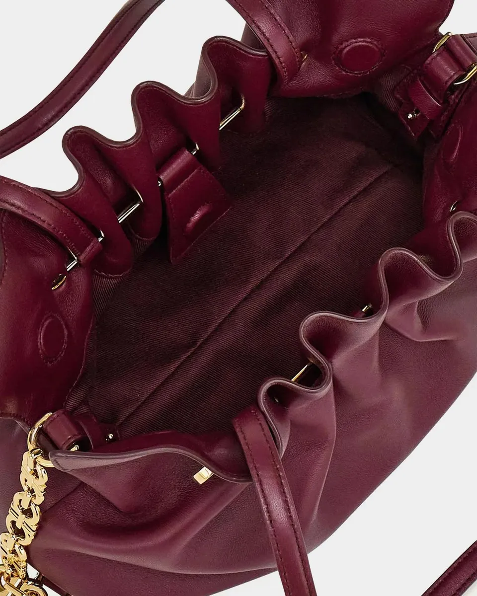 Ferragamo Gancio Pin Soft Leather Shoulder Bag | Thumbnail 2 Ferragamo Gancio Pin Soft Leather Shoulder Bag | Thumbnail 2