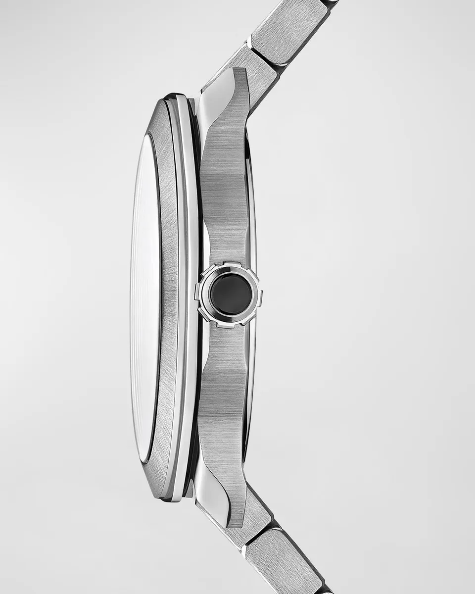 BVLGARI 41mm Octo Roma Automatic Watch with Blue Dial | Thumbnail 2