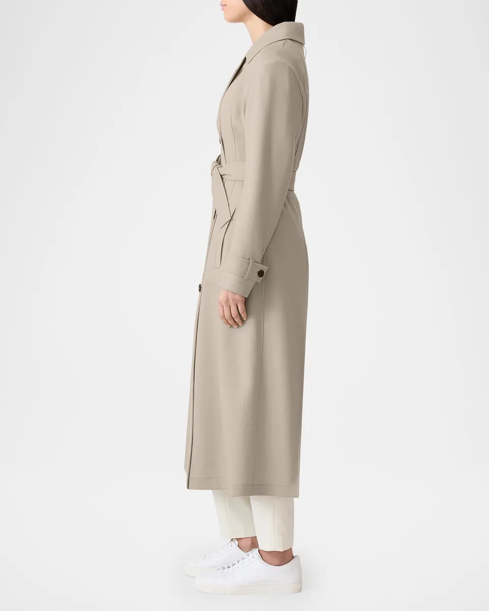 Mackage Lorna Relaxed Maxi Trench Coat | Thumbnail 4 Mackage Lorna Relaxed Maxi Trench Coat | Thumbnail 4
