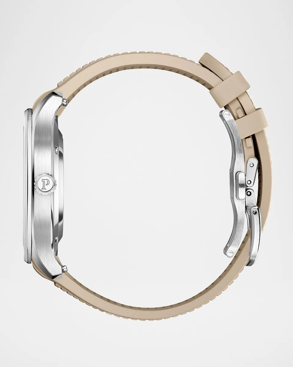 Piaget Polo Diamond Automatic Watch with Rubber Strap, 36mm | Thumbnail 4