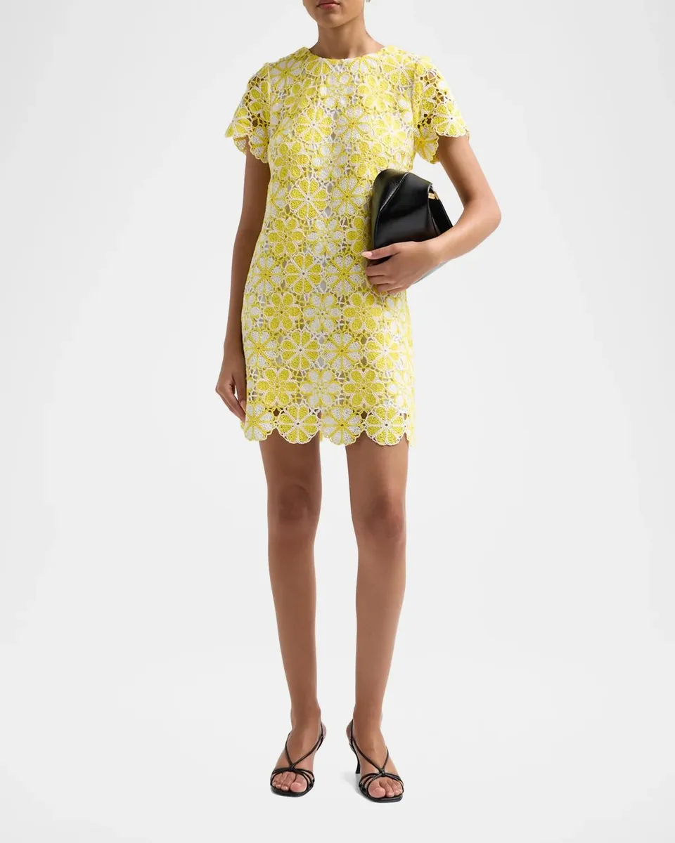 Lilly Pulitzer Cortney Crochet Shift Dress | Thumbnail 2 Lilly Pulitzer Cortney Crochet Shift Dress | Thumbnail 2