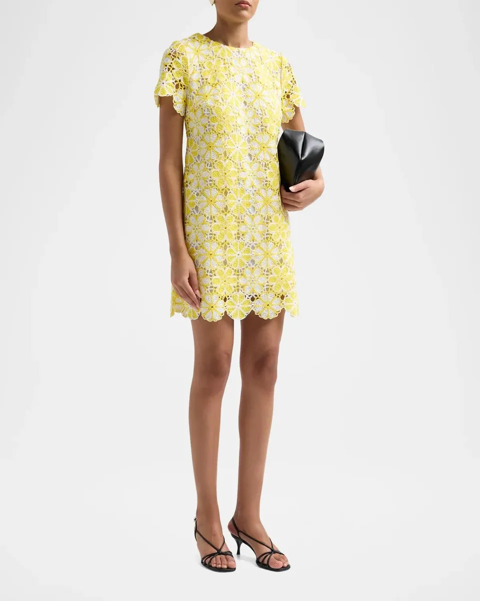 Lilly Pulitzer Cortney Crochet Shift Dress | Thumbnail 4 Lilly Pulitzer Cortney Crochet Shift Dress | Thumbnail 4