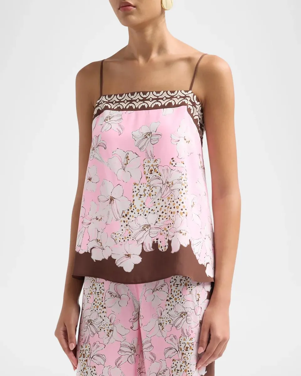 Lilly Pulitzer Jesslyn Satin Top | Thumbnail 4 Lilly Pulitzer Jesslyn Satin Top | Thumbnail 4