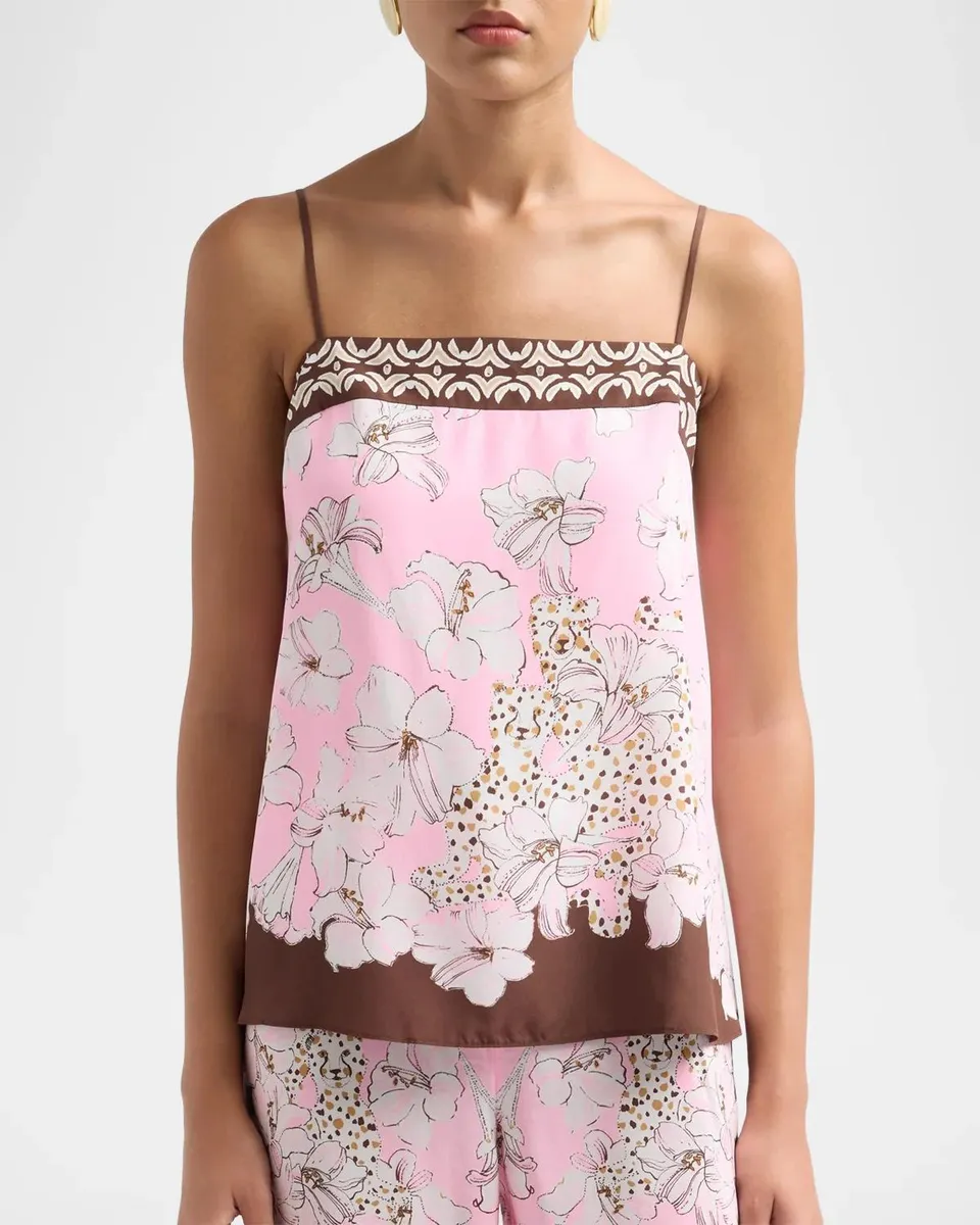Lilly Pulitzer Jesslyn Satin Top | Thumbnail 5 Lilly Pulitzer Jesslyn Satin Top | Thumbnail 5
