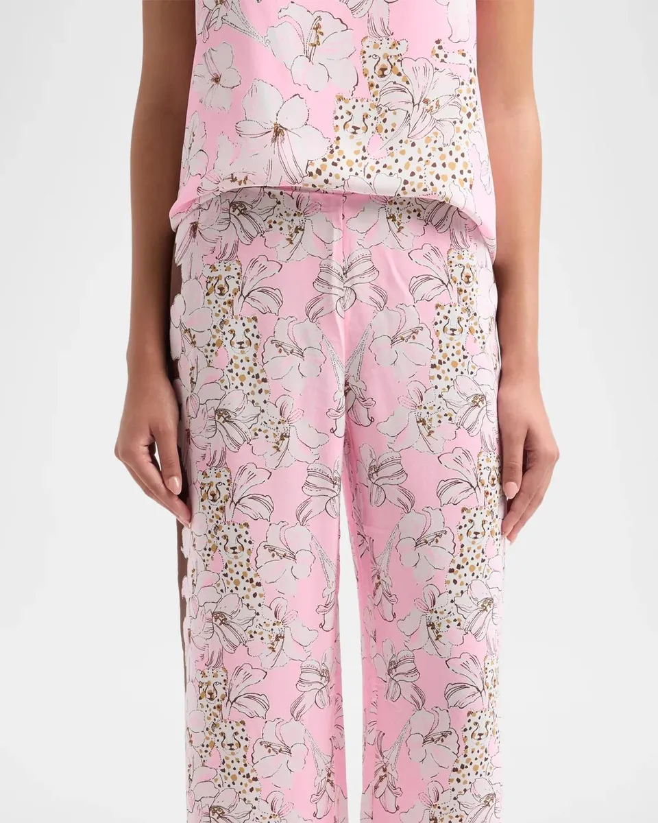 Lilly Pulitzer Vianna Coco Beach Silk Palazzo Pants | Thumbnail 5 Lilly Pulitzer Vianna Coco Beach Silk Palazzo Pants | Thumbnail 5