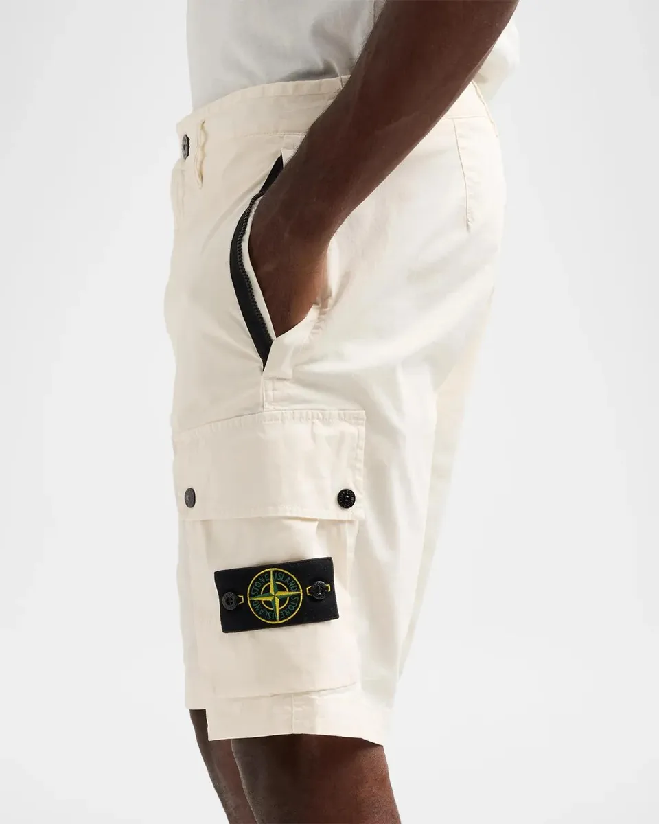 Stone Island Men's Cargo Bermuda Shorts | Thumbnail 5 Stone Island Men's Cargo Bermuda Shorts | Thumbnail 5