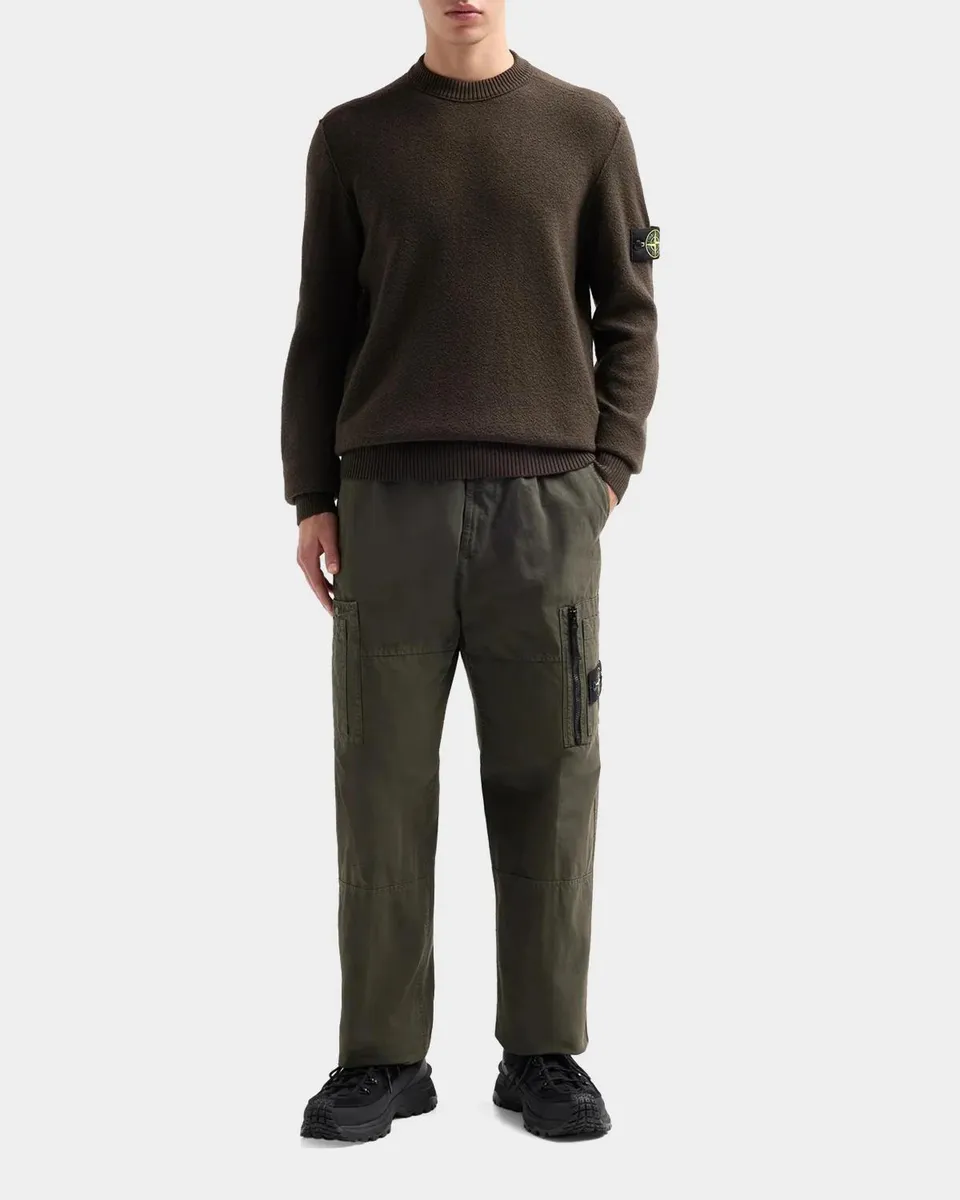 Stone Island Men's Cotton Cargo Pants | Thumbnail 2