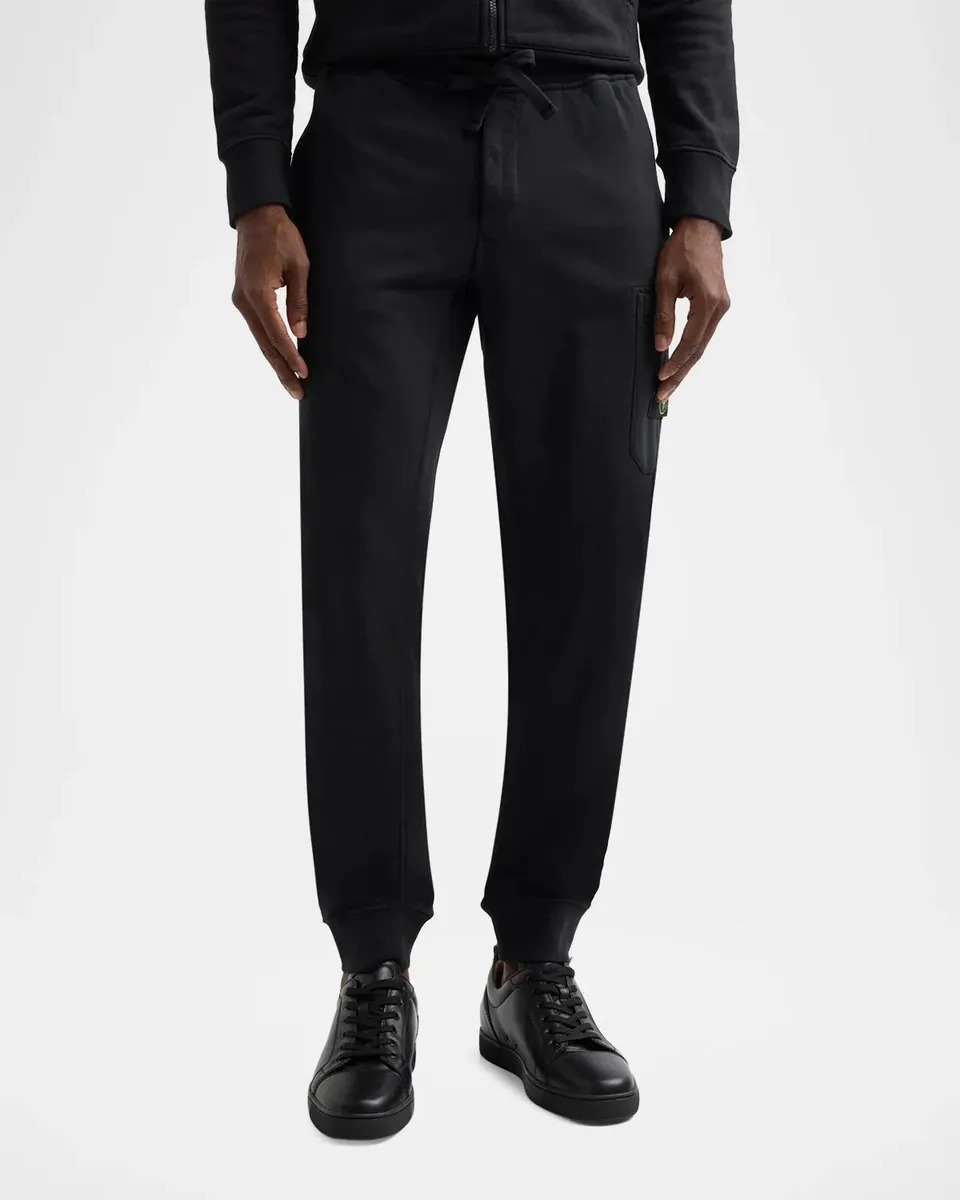 Stone Island Men's Cotton Jogger Sweatpants | Thumbnail 4