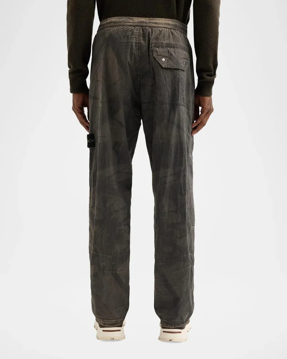 Stone Island Men's Camouflage Nylon Pants | Thumbnail 3