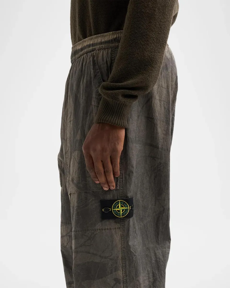 Stone Island Men's Camouflage Nylon Pants | Thumbnail 5