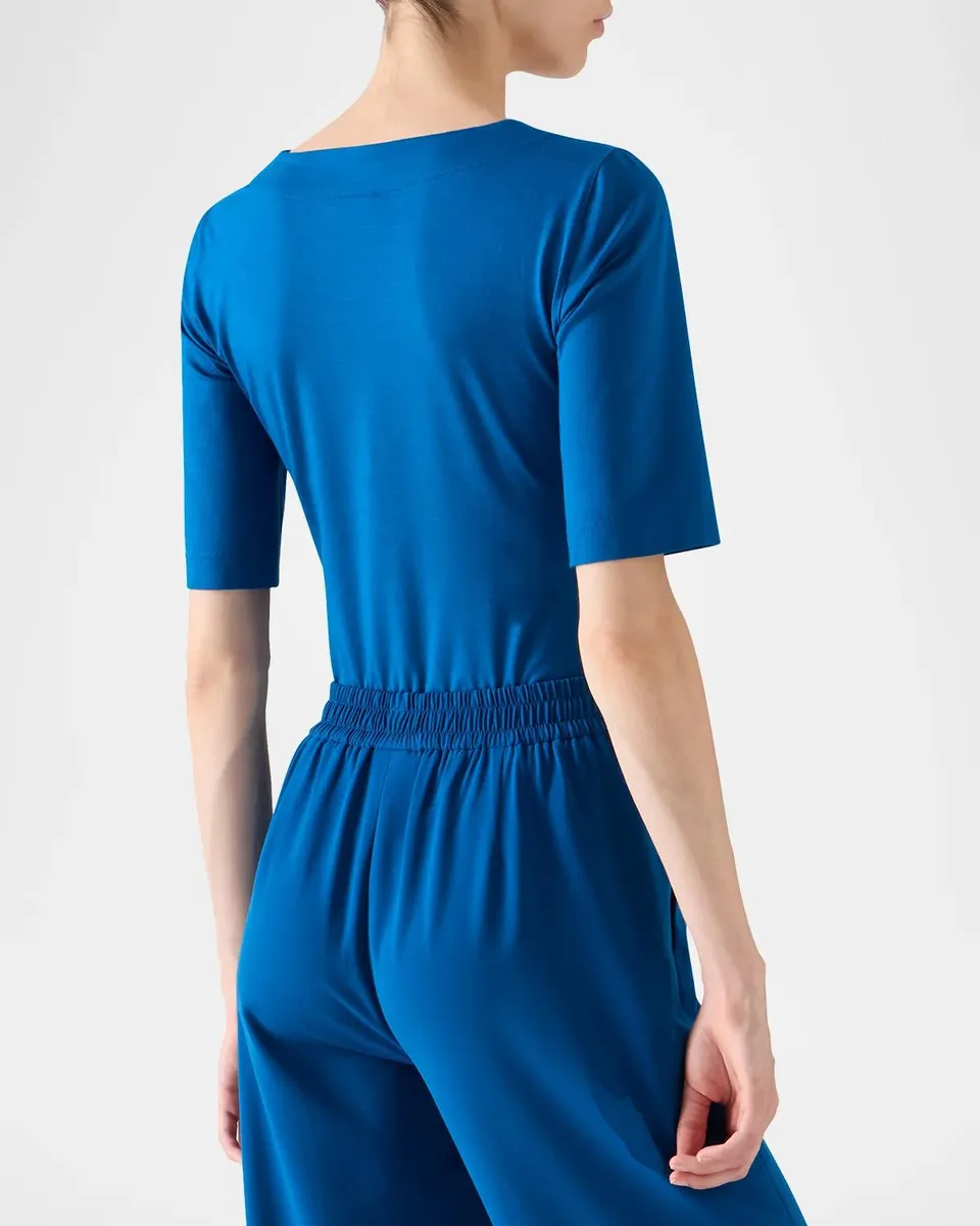Akris punto Square-Neck Top | Thumbnail 3 Akris punto Square-Neck Top | Thumbnail 3