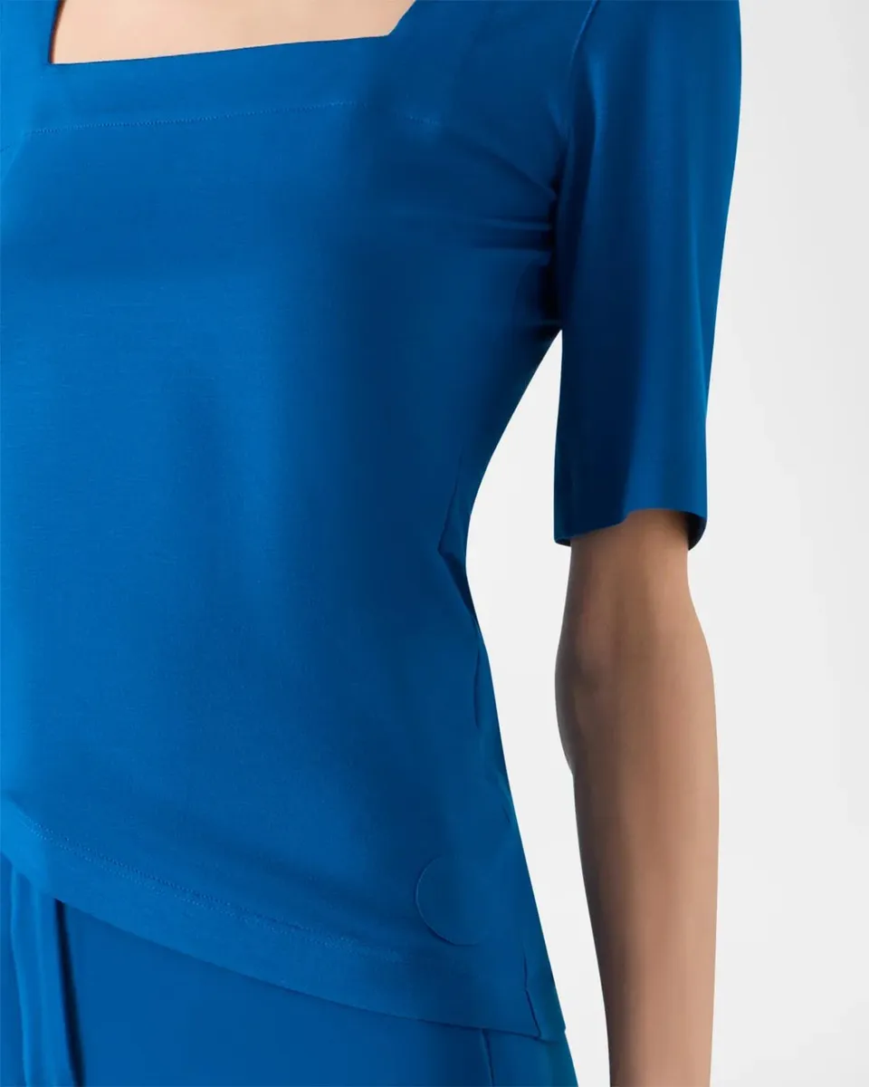 Akris punto Square-Neck Top | Thumbnail 5 Akris punto Square-Neck Top | Thumbnail 5